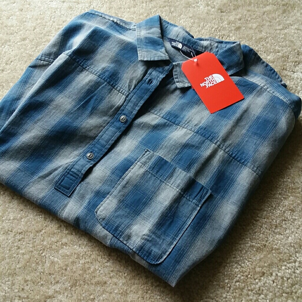 NWT The North Face Tanami Flannel Top - Picture 6 of 8